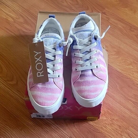 Roxy Sneakers Purple Ombre Sizes 5, 6, 7, 8 NWT Sheillah NIB - Picture 1 of 5